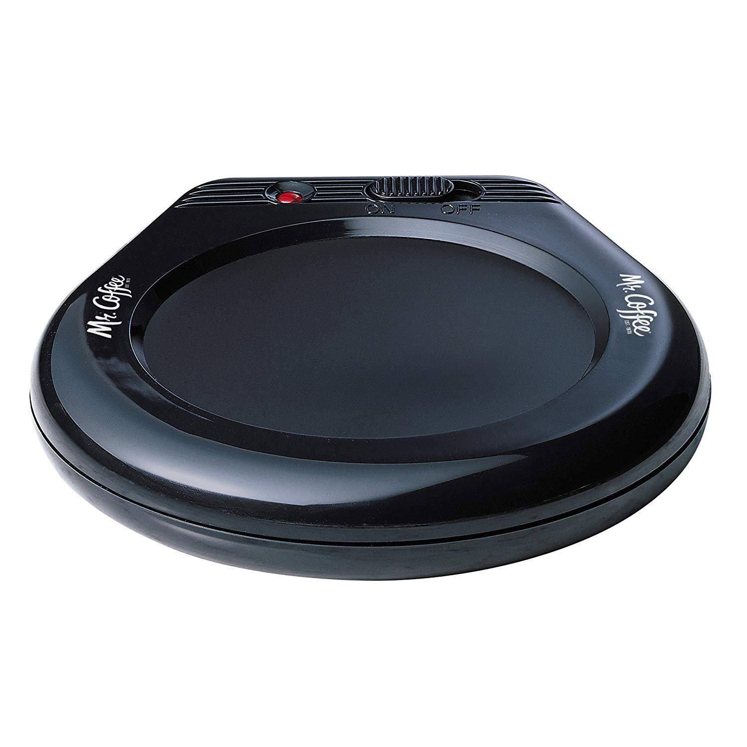 Mr. Coffee Mwblk Mug Warmer for Office, Home Use, Black