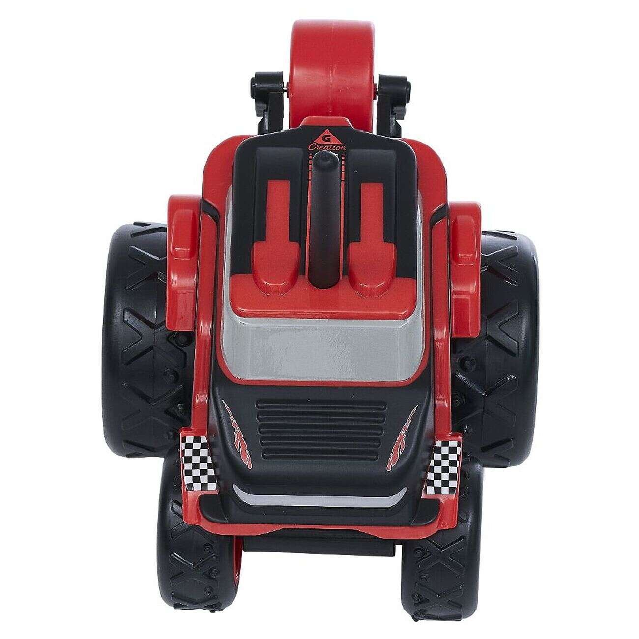 Voiture radiocommandée Drago 360° rouge