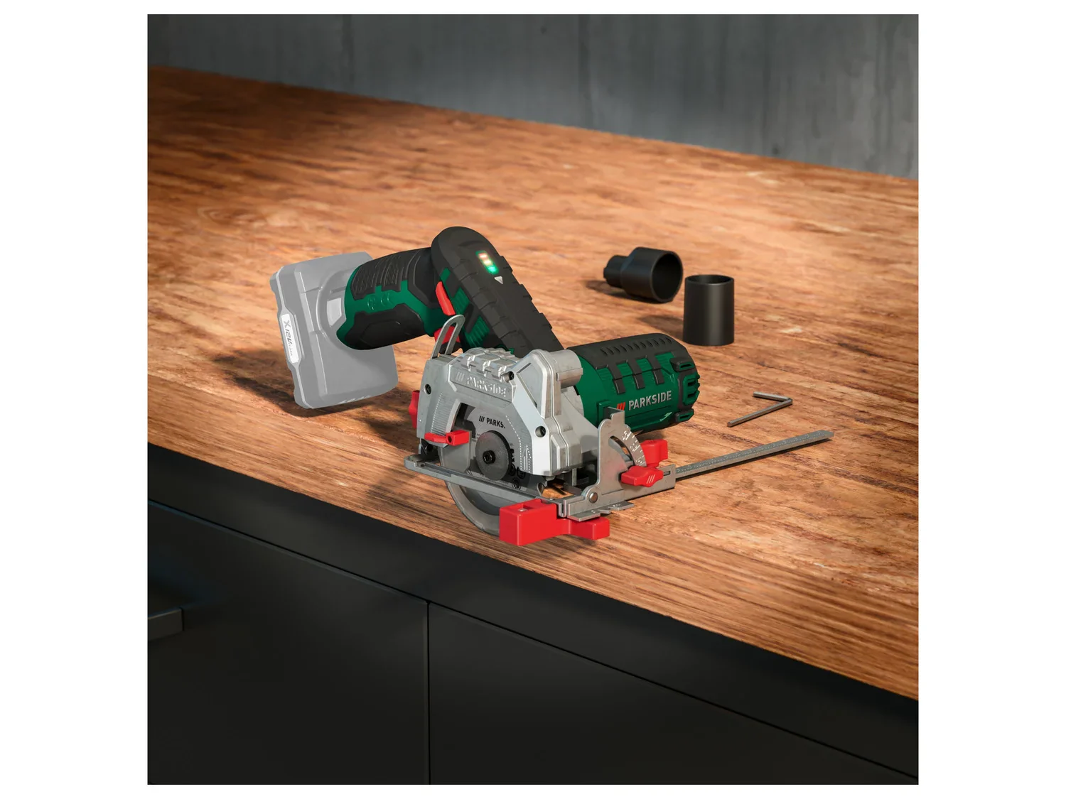 PARKSIDE Scie circulaire sans fil PHKSA 12 B3, 12 V