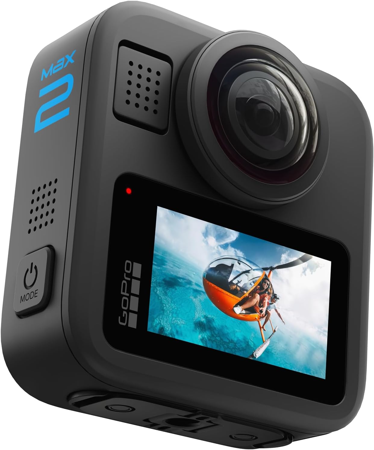 GoPro MAX2 - Waterproof 360 + Traditional Action Camera with Touch Screen  Spherical 8K Video  29MP 360 Photos  Easy Replaceable Lenses  HyperSmooth Stabilization  6 Microphones