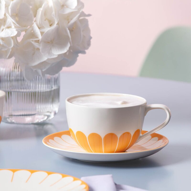 Fleur soleil cappuccinokopp 30 cl gul