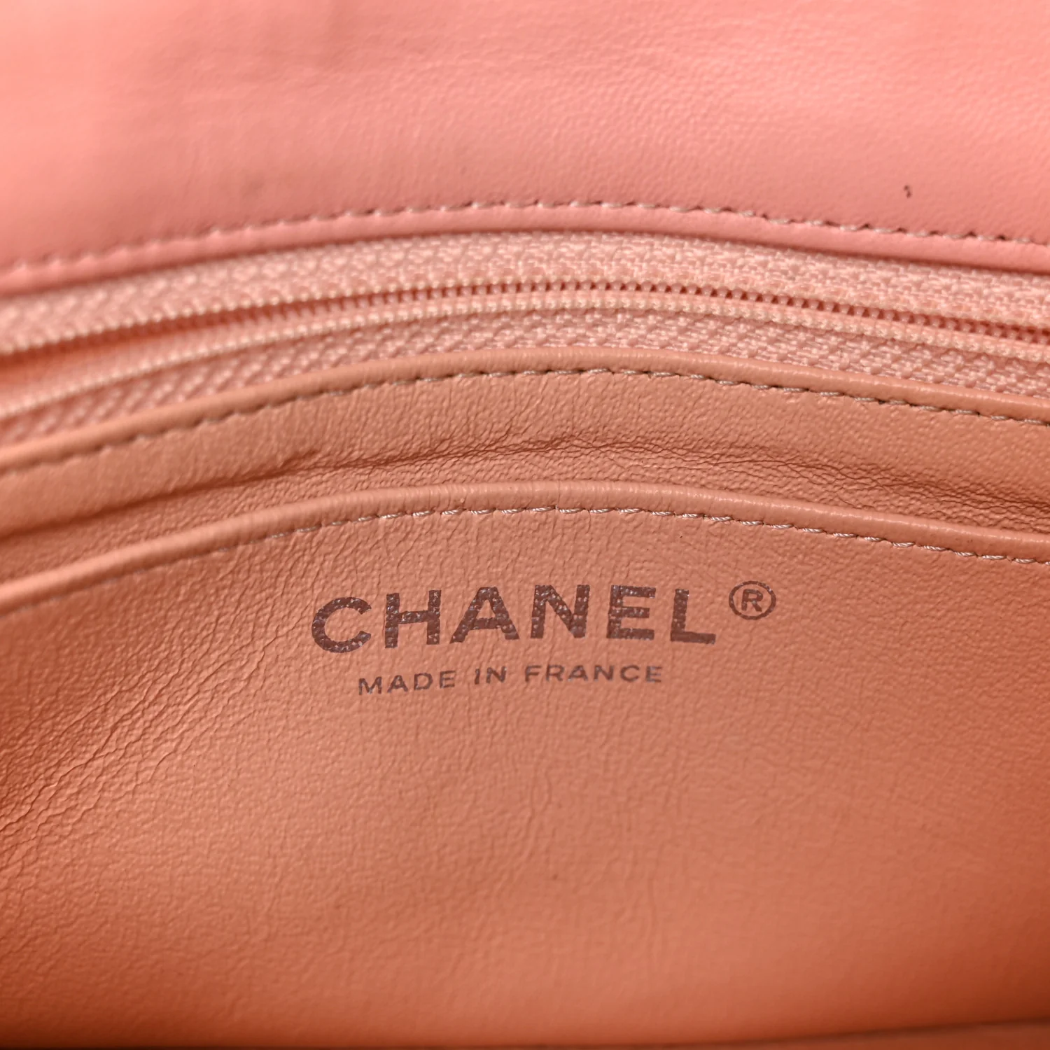 Sequin Mini Flap Light Orange Grey