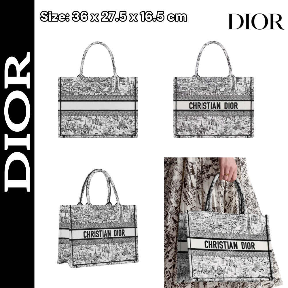 【ディオール】早い者勝ち ディオール ブックトート ミディアム