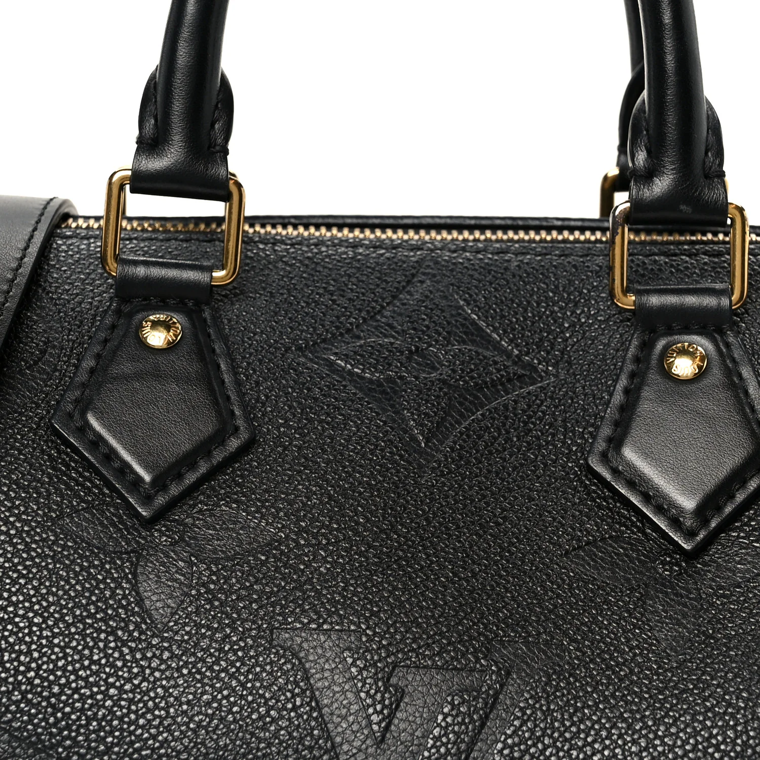 Empreinte Monogram Giant Speedy Bandouliere 25 Black