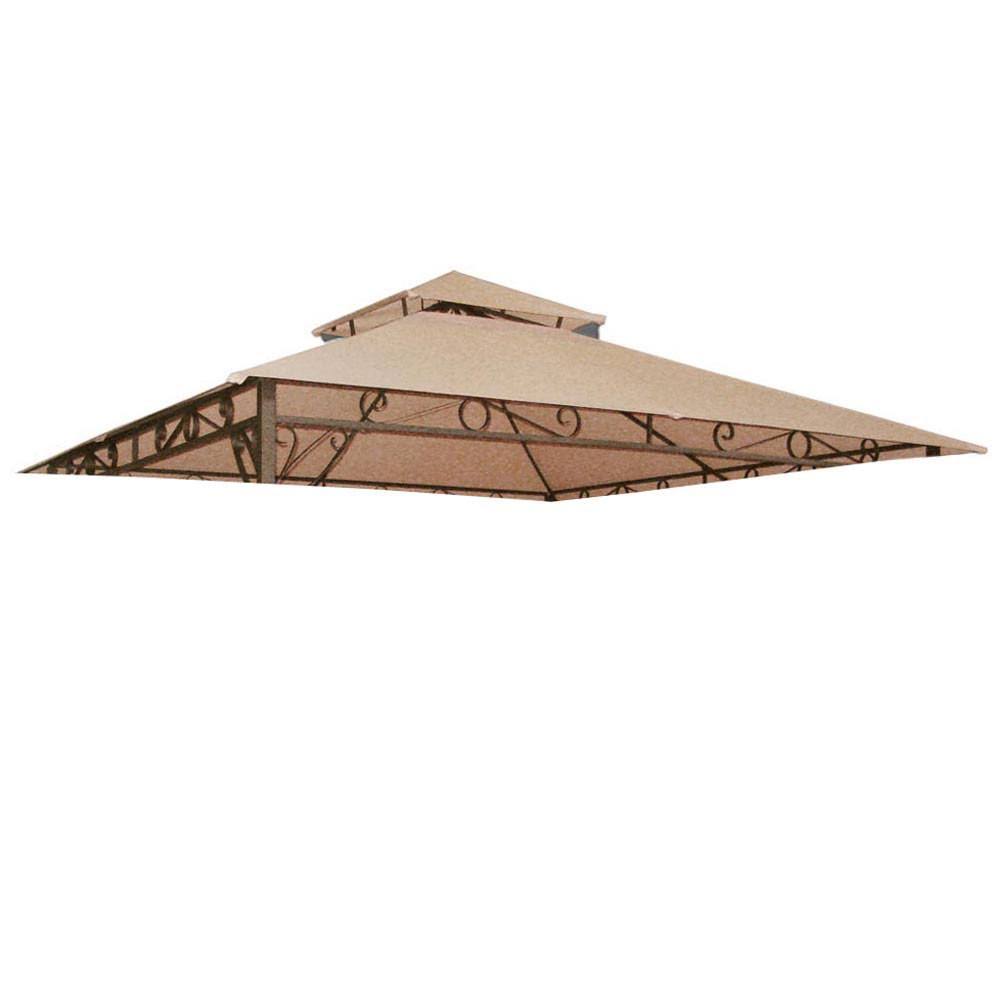 Garden Winds Replacement Canopy Top for Menards Domed Gazebo Beige