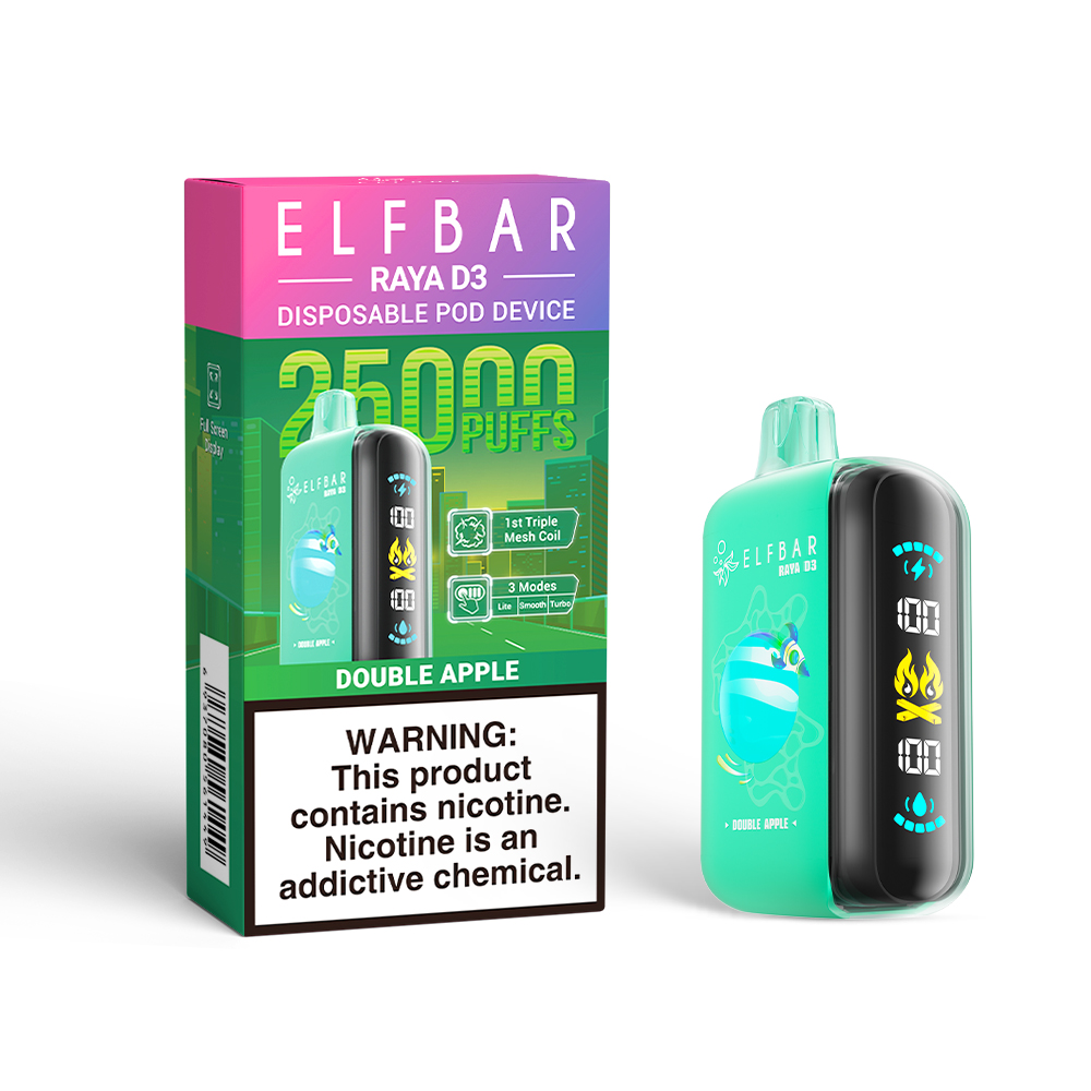 ELF BAR RAYA D3 25000 PUFFS