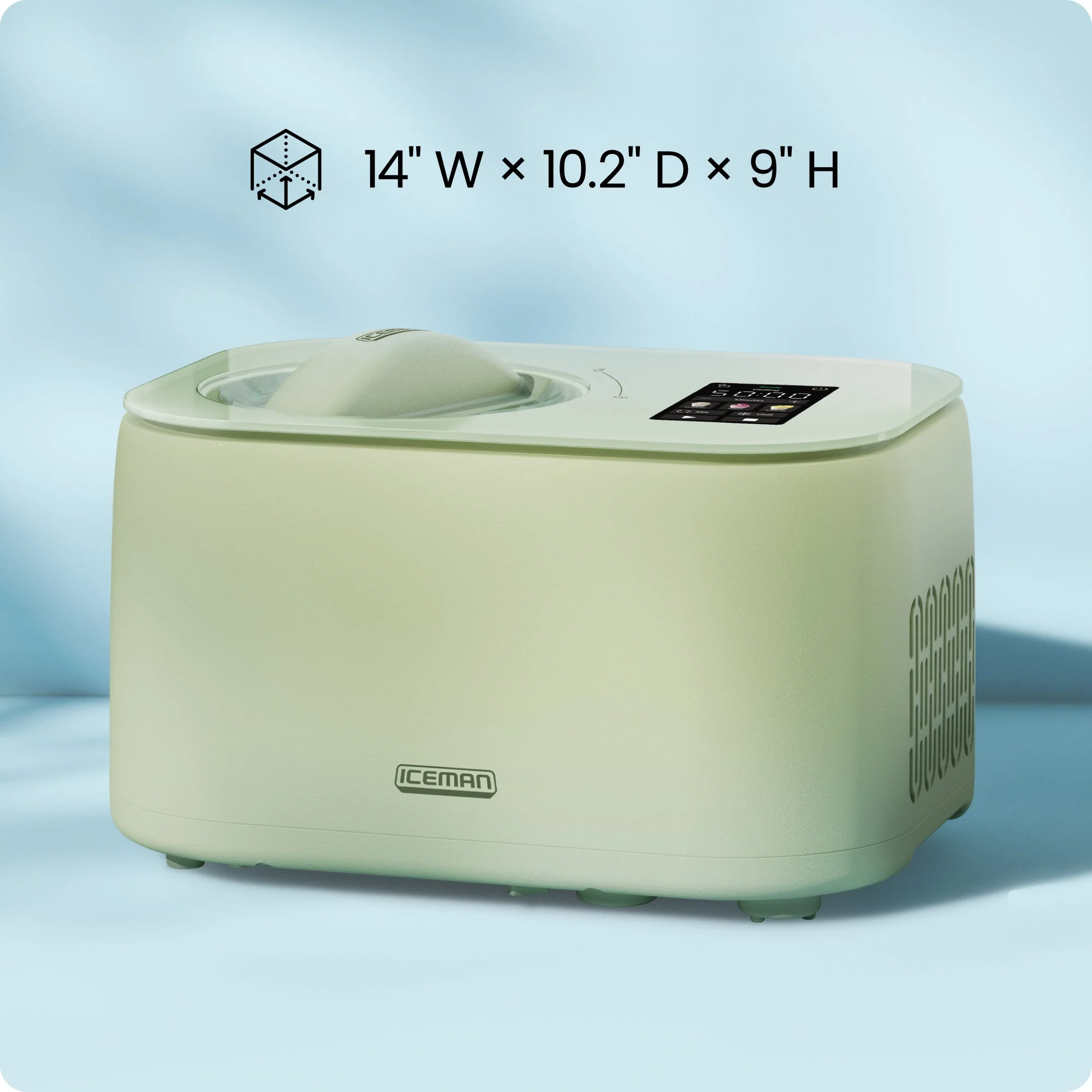 Iceman Trio Ice Cream Maker - Pistachio