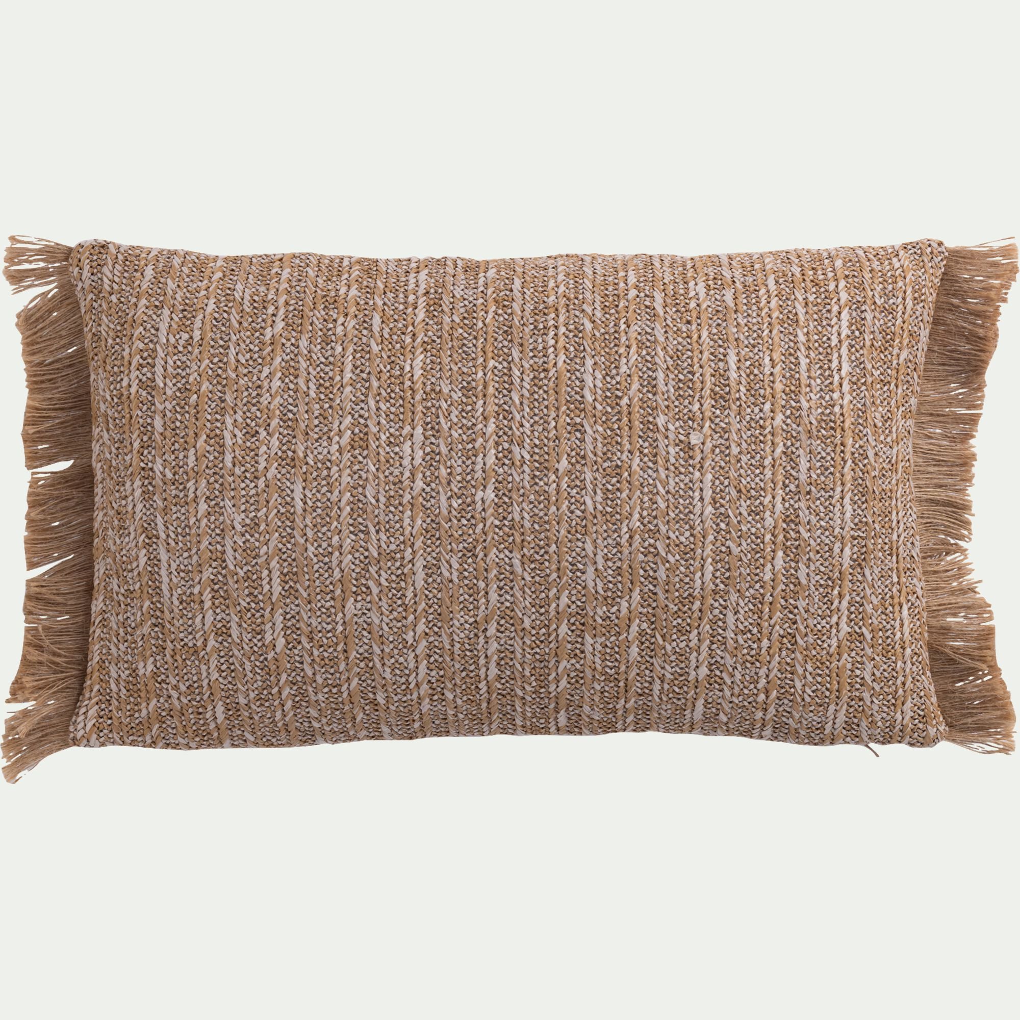 ZAIDO - Coussin de jardin 30x50cm - naturel