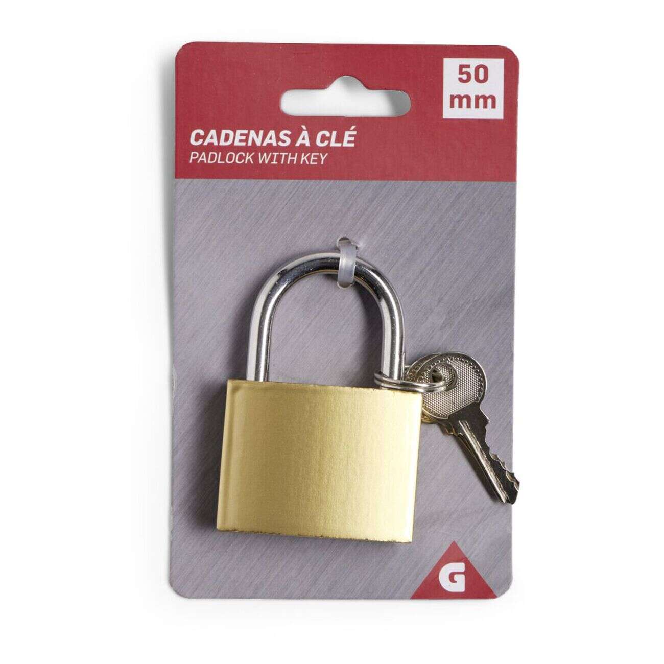 Cadenas à clé 50mm