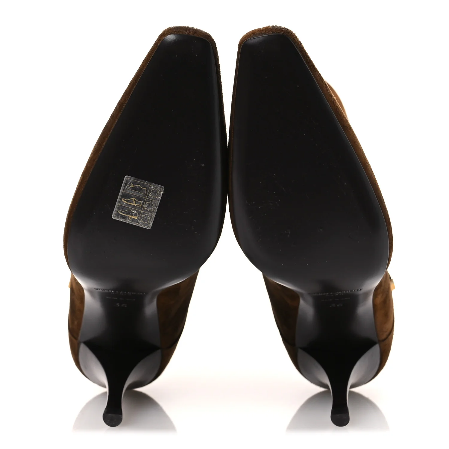 Suede Vicky 90 Booties 36 Land
