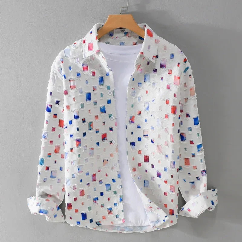 Atticus - chemise avec boutonnière à l'avant