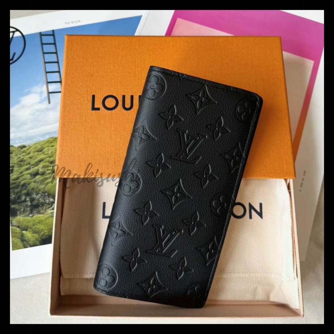Louis Vuitton ポルトフォイユ・ブラザ モノグラムシャドー  M62900財布