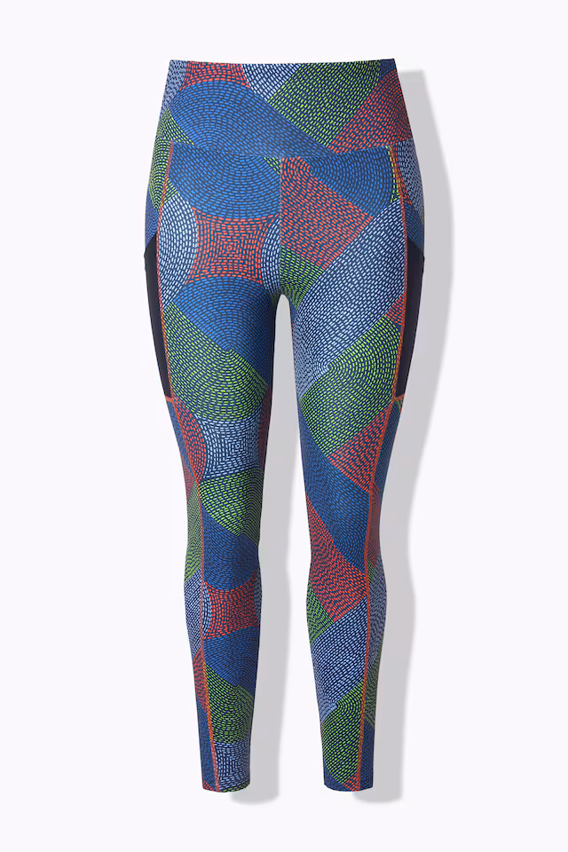 Quick Drying Stitch Print Performance Leggings