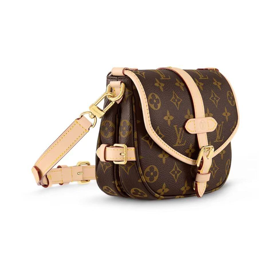 【LOUIS VUITTON】SAUMUR BB ショルダーバッグ ハンドバッグ