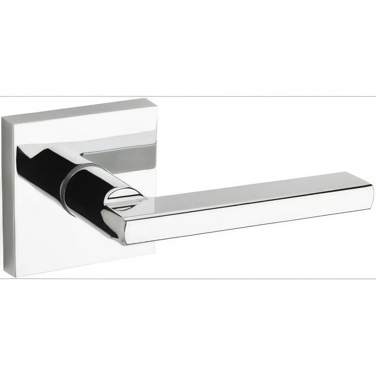 Kwikset 154HFLSQT Halifax Passage Door Lever Set with Square Rosette - TA Screen Specialist, Inc.