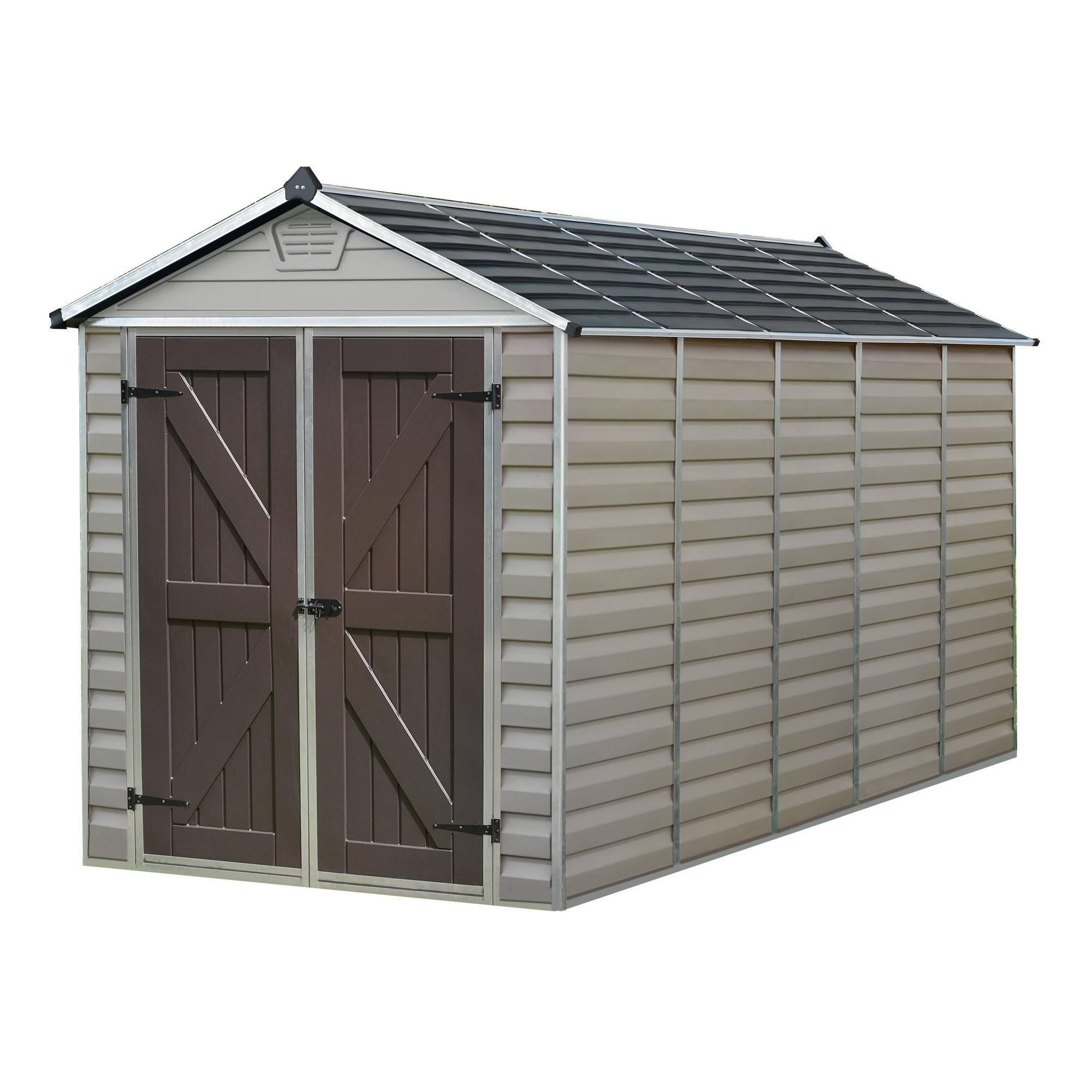 Palram SkyLight Plastic Storage Shed