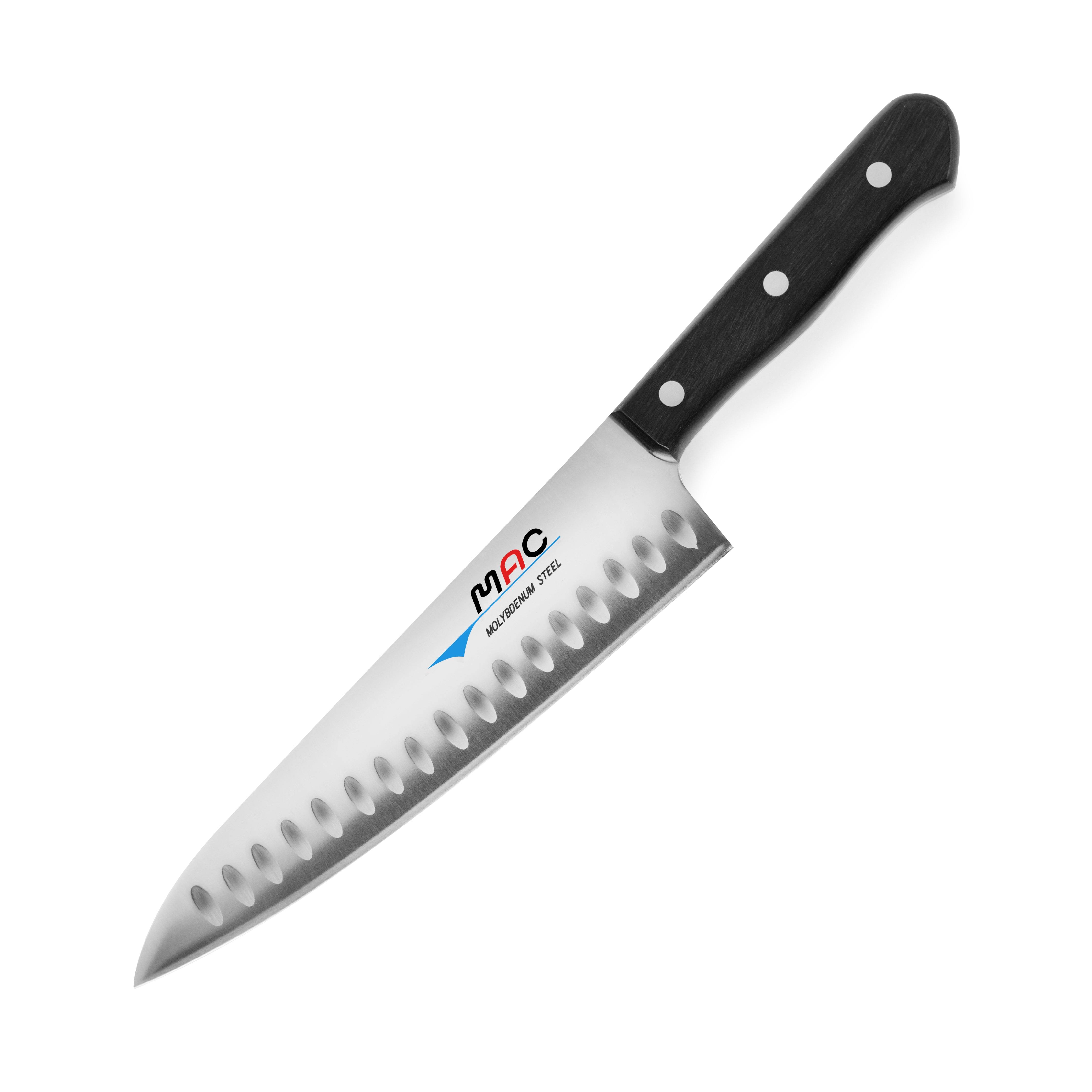 Mac Knife Chef Series Hollow Edge Chef's Knife, 8-Inch