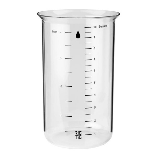 MIX-IT målekopp glass 1L klar