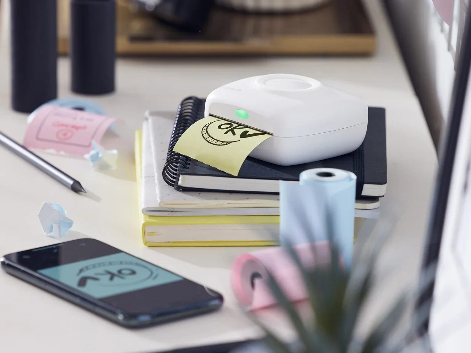 SILVERCREST Mini Pocket Printer avec rouleau de papier