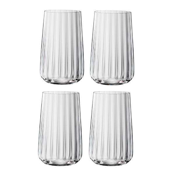 Lifestyle longdrink/vannglass 51 cl 4 stk