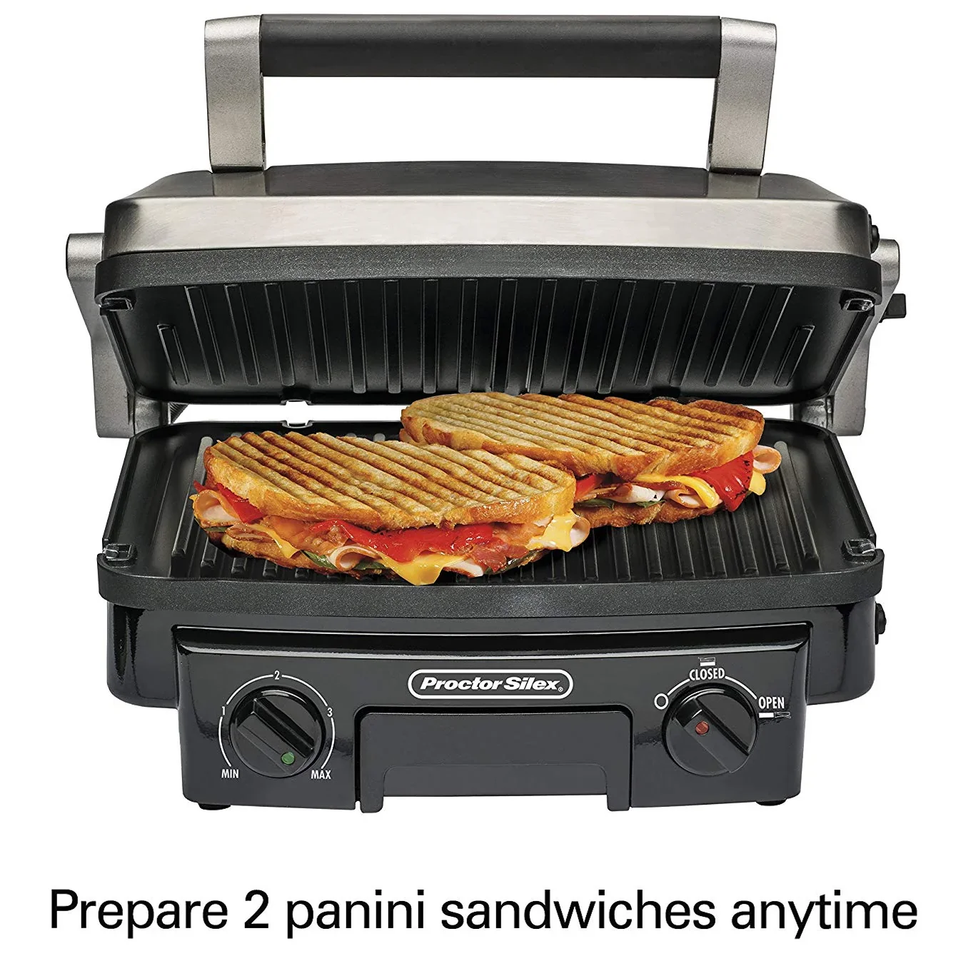 Silex Contact Grill with Reversible Grids