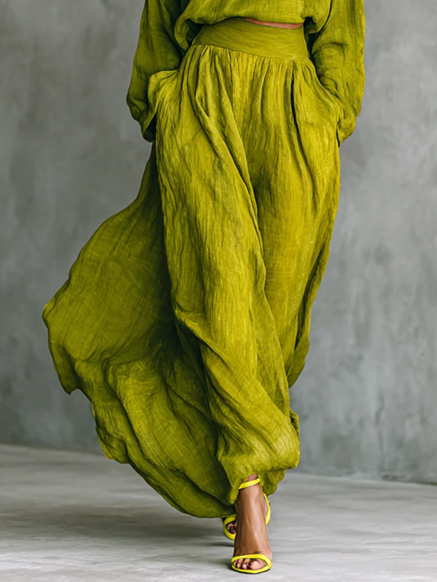 Mariela | Ensemble femme vert