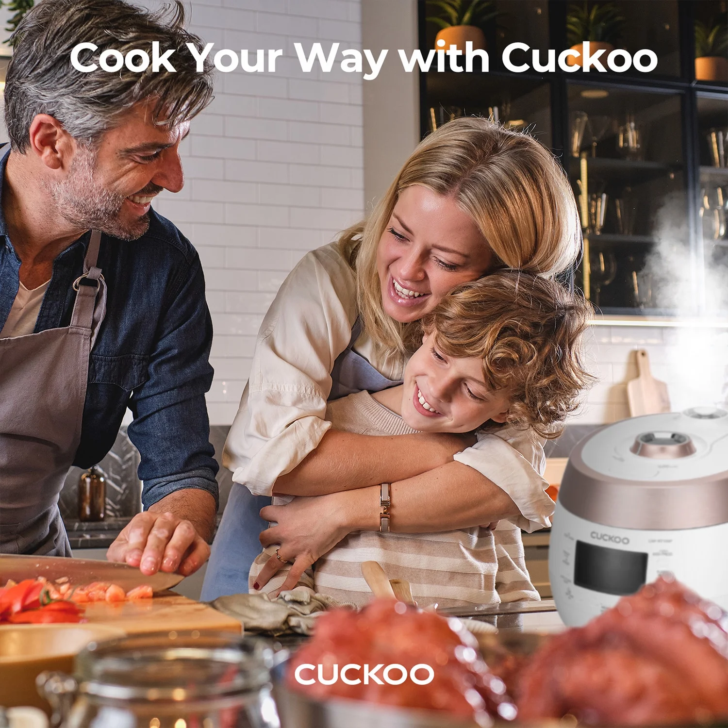 CUCKOO CRP - RT0609FB 6 - Cup (Uncooked) / 12 - Cup (Cooked) Twin Pressure Rice Cooker & Warmer with Nonstick Inner Pot, 14 Menu Options, Safe Steam Release, 3 Voice Guide, Auto Clean (Black)