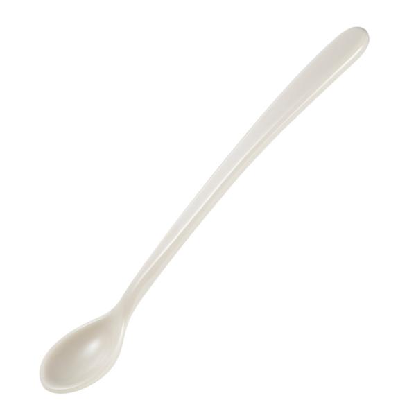 Lun skje 17 cm beige