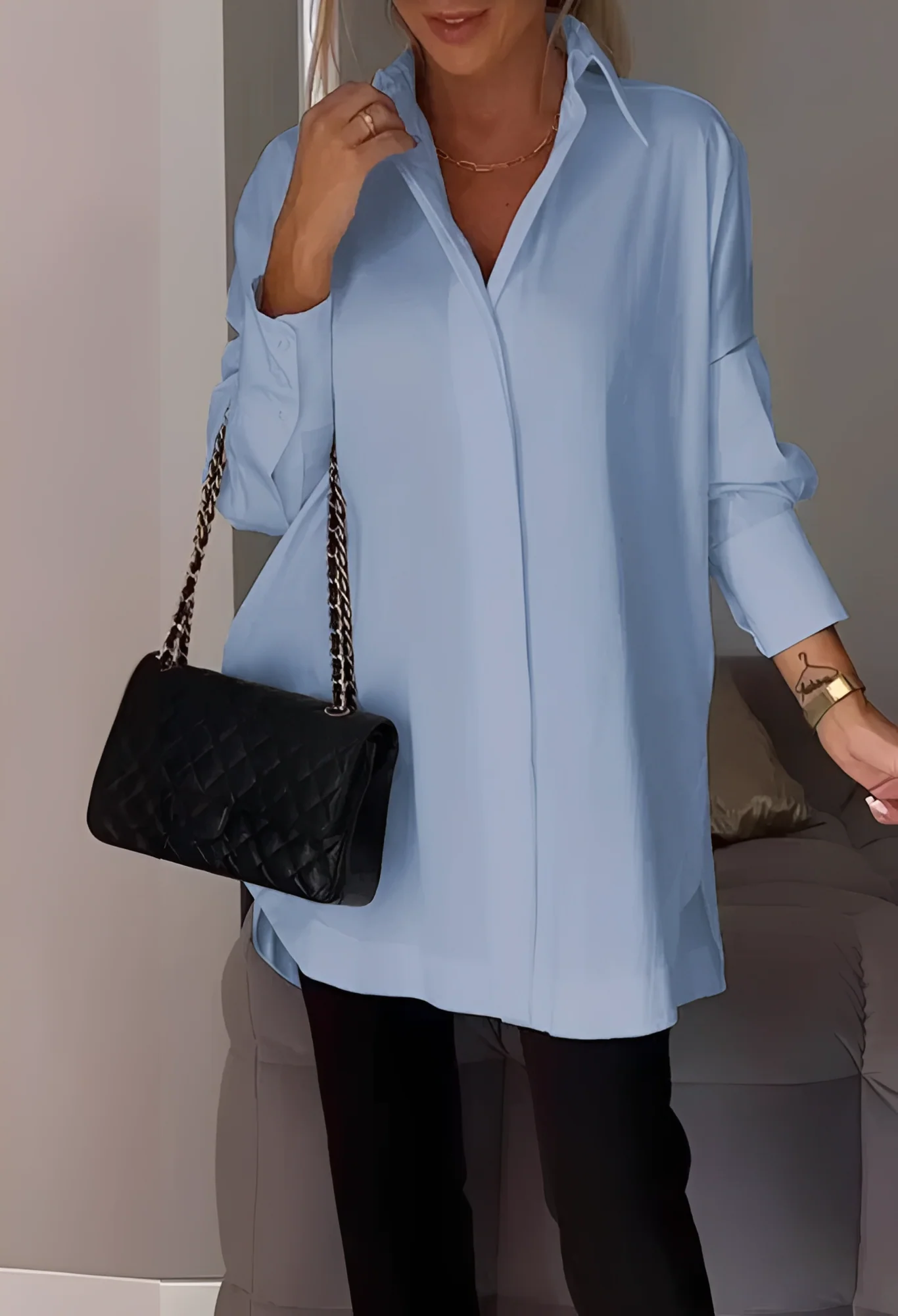 Lauren - Chemise élégante à manches longues