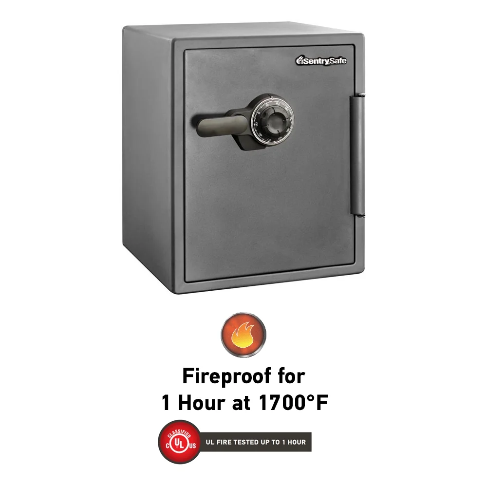 SF205CV Fire-Resistant Safe with Combination Lock, 2.0 Cu. ft. - Image 2
