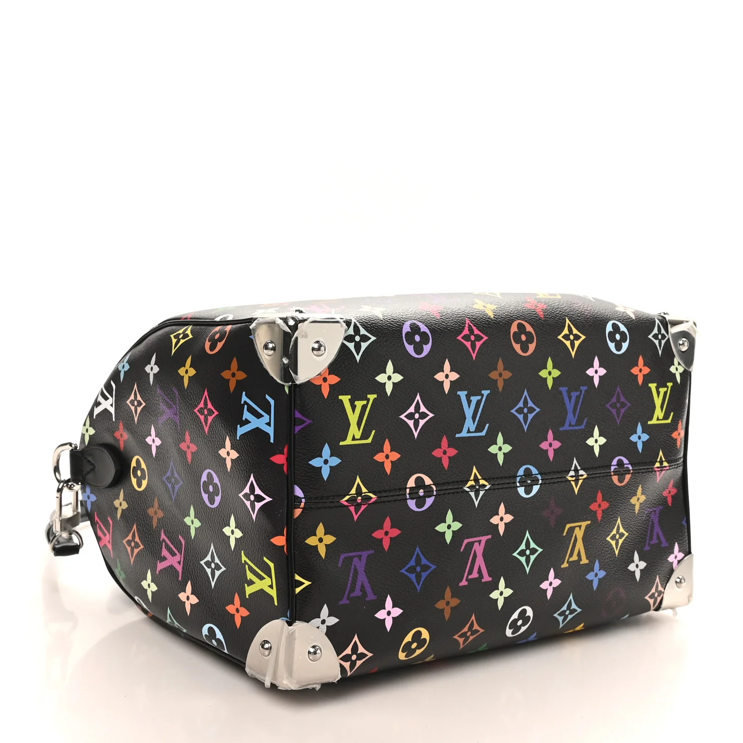LV X TM Monogram Multicolor Speedy Soft 30 Black