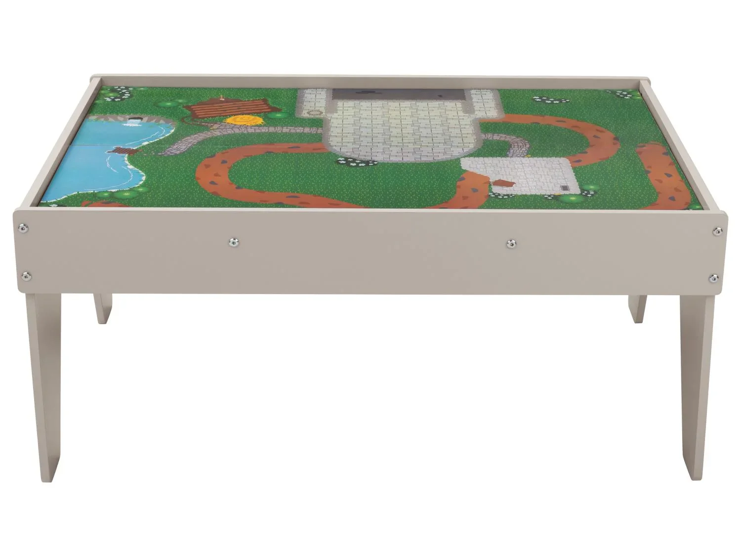 lupilu Table de jeu Chemin de fer en bois
