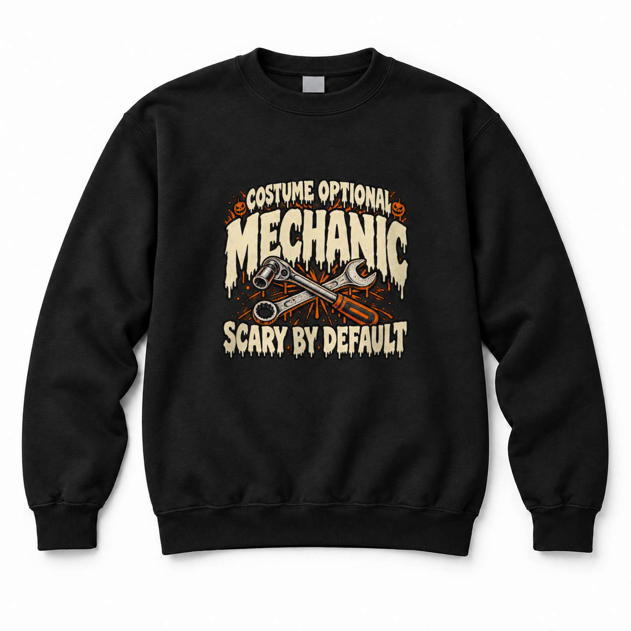Costume Optional Mechanic Crewneck Sweatshirt