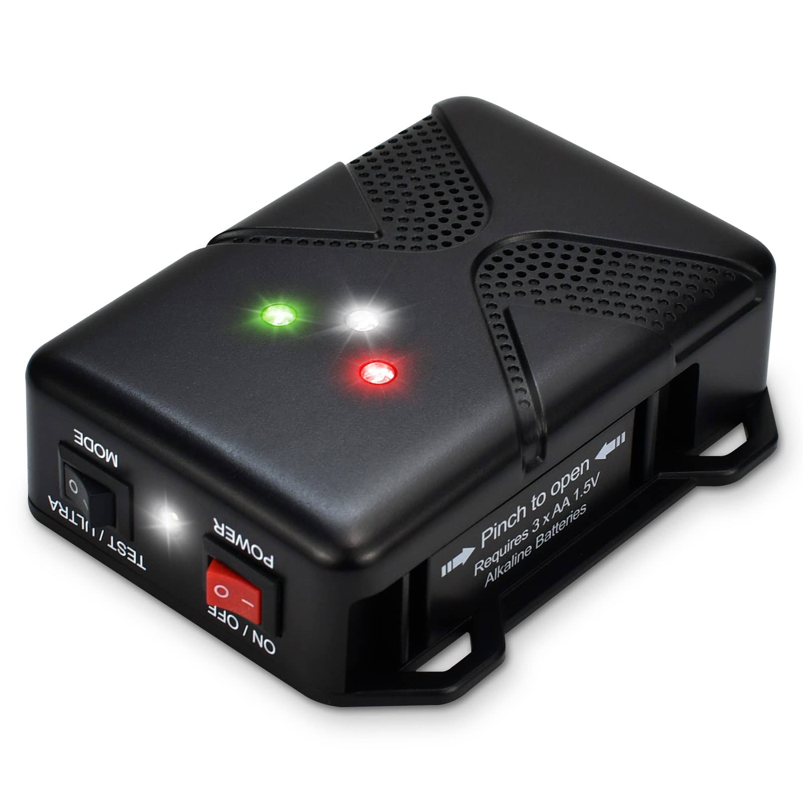 Loraffe Battery Powered Under Hood Animal Repeller LED Rodent Strobe Light
