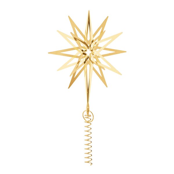 Jul 2025 Lyra toppstjerne stor 28,9 cm gull