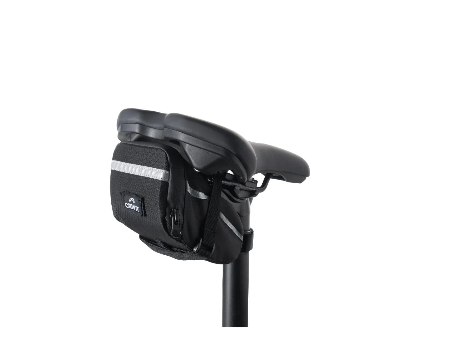 CRIVIT Outil multifonction pour vlo, sacoche de selle avec outils ou mini-pompe  manomtre