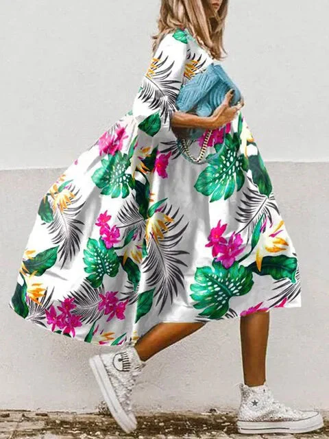 Robe d'été élégante pour femme en tissu léger et respirant - Style moderne