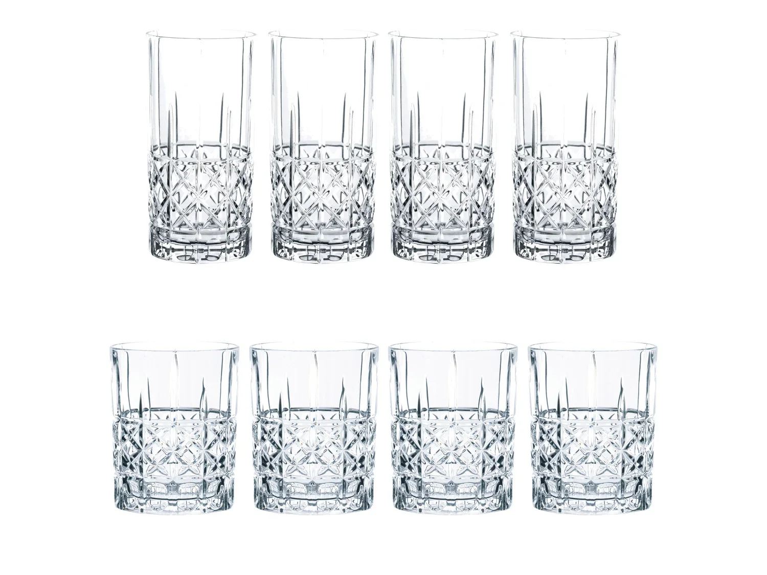 SPIEGELAU Lot de 4 verres Roma