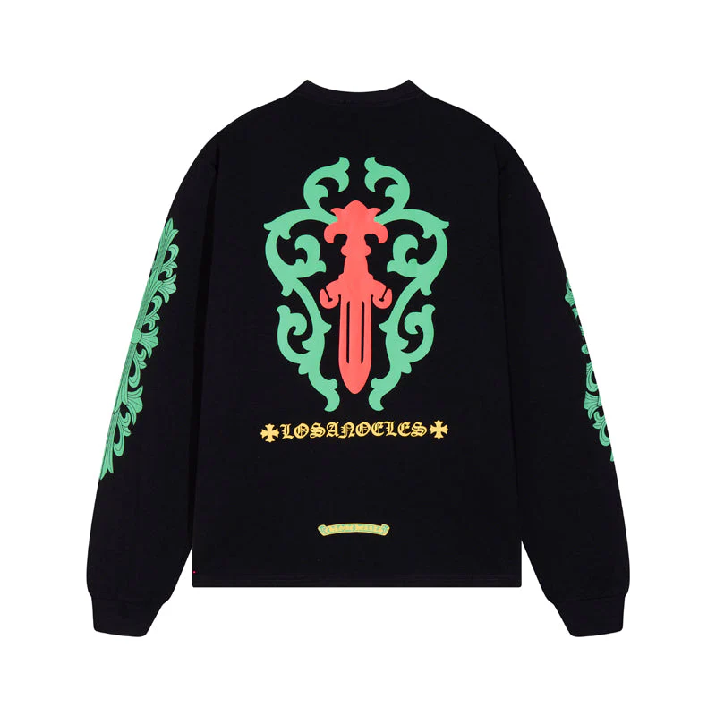 Chrome Hearts Men's Long-Sleeve T-shirt Sweatshirt k8016