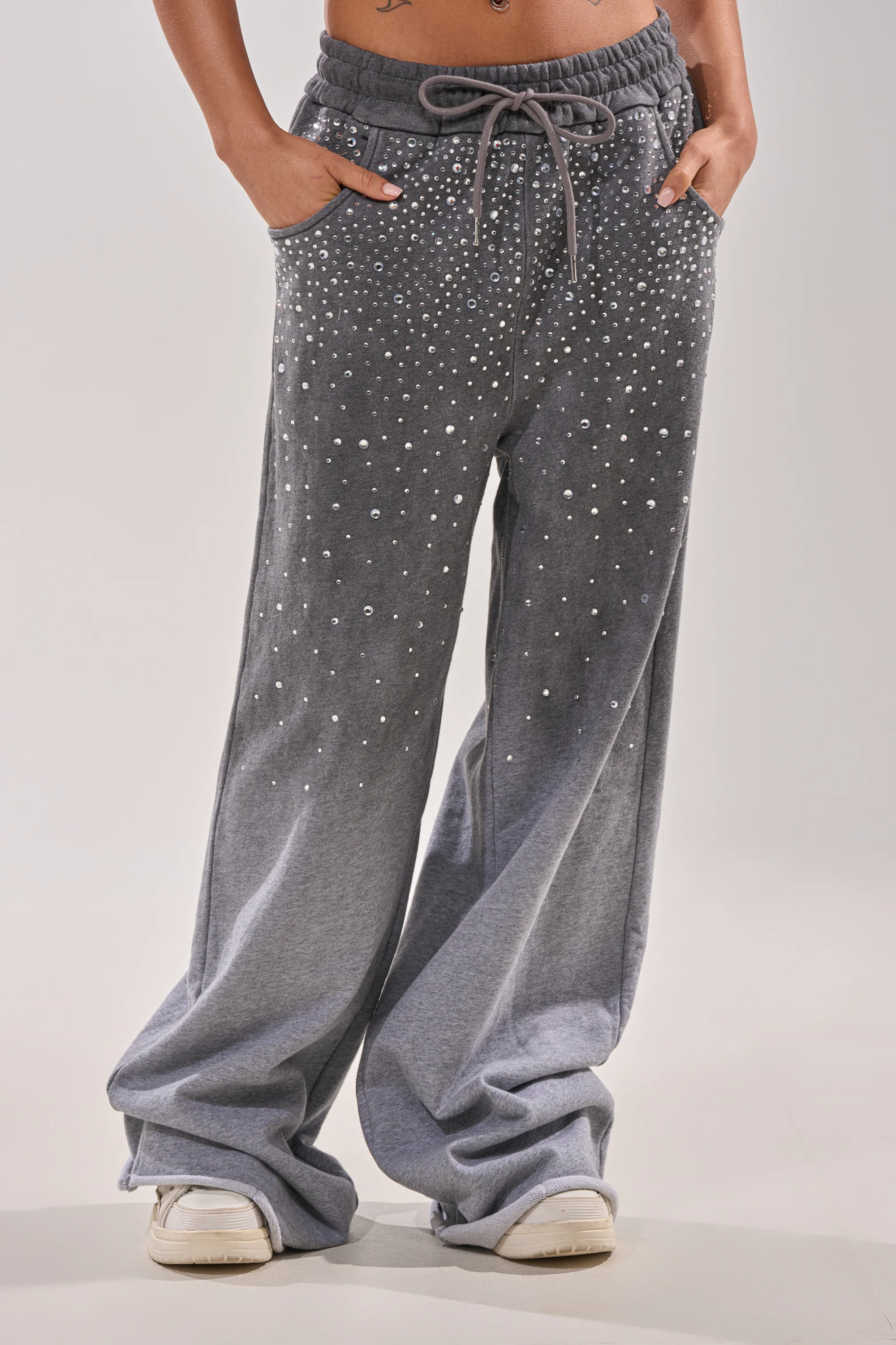 NIGHT SKY RHINESTONE JOGGER - Akira Store