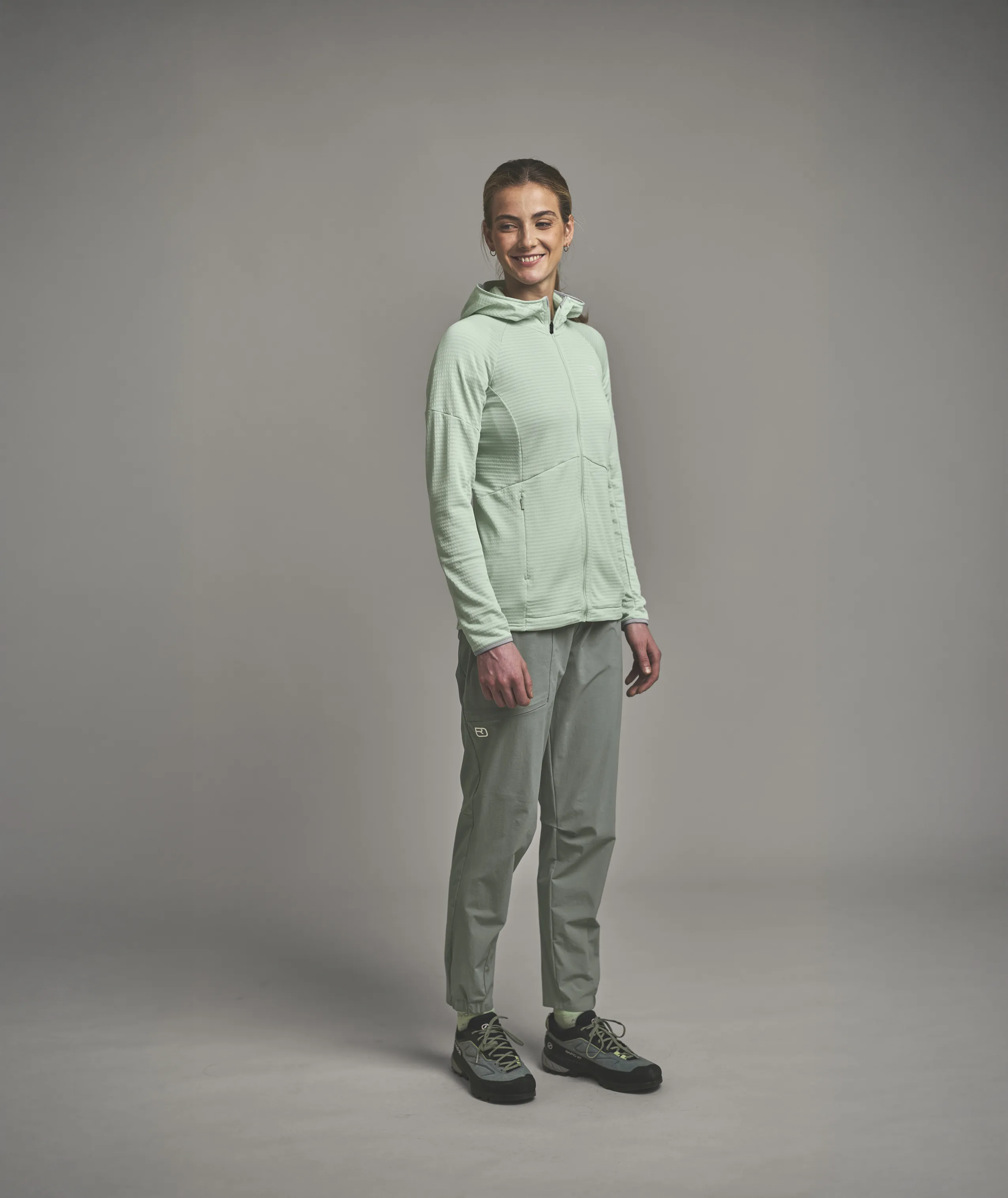 ORTOVOXR FLEECE LIGHT GRID HOODY