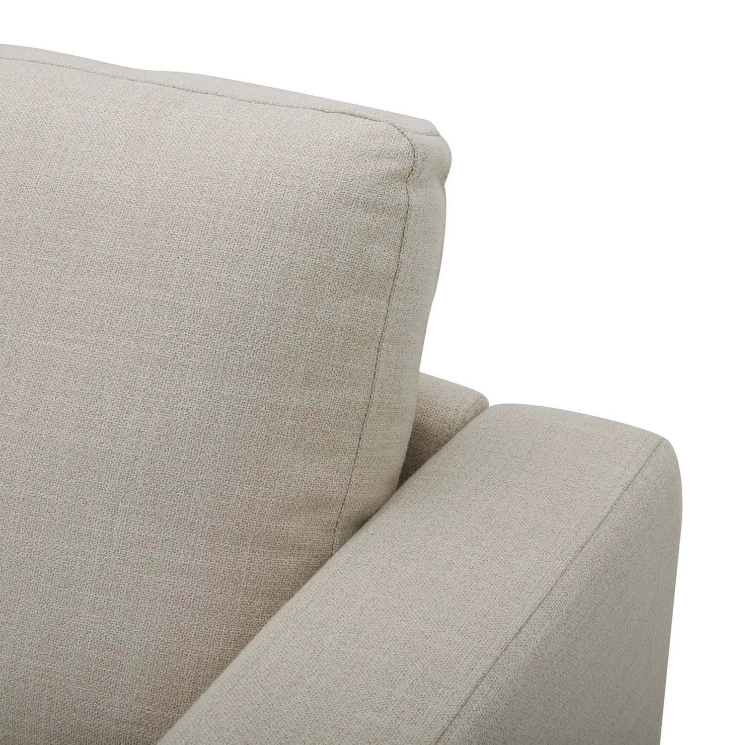 Better Homes & Gardens Springwood Wood Frame 83.46 Couch, Beige Velvet