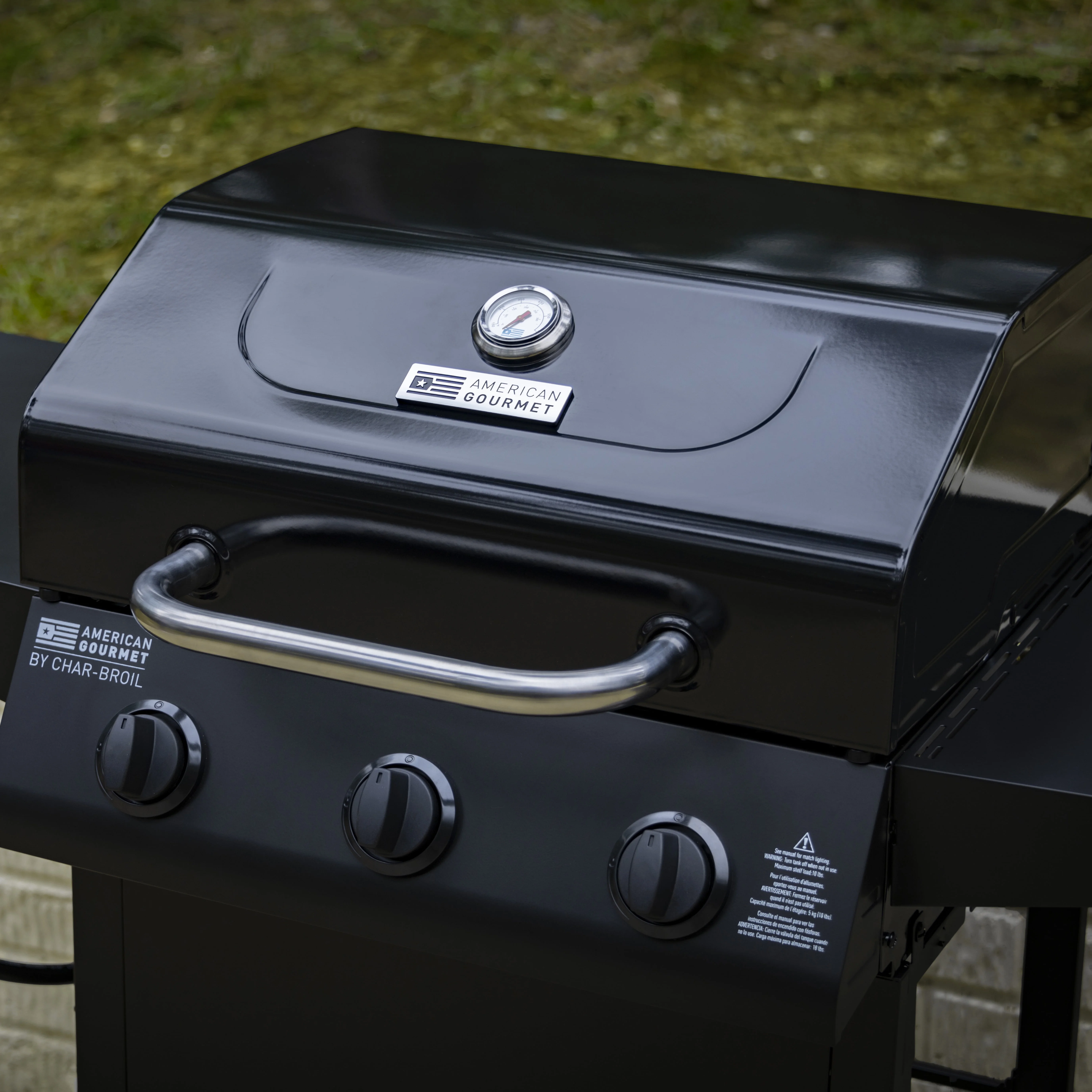 Gourmet by 3-Burner Cart Liquid Propane (LP) Gas Grill - Image 6
