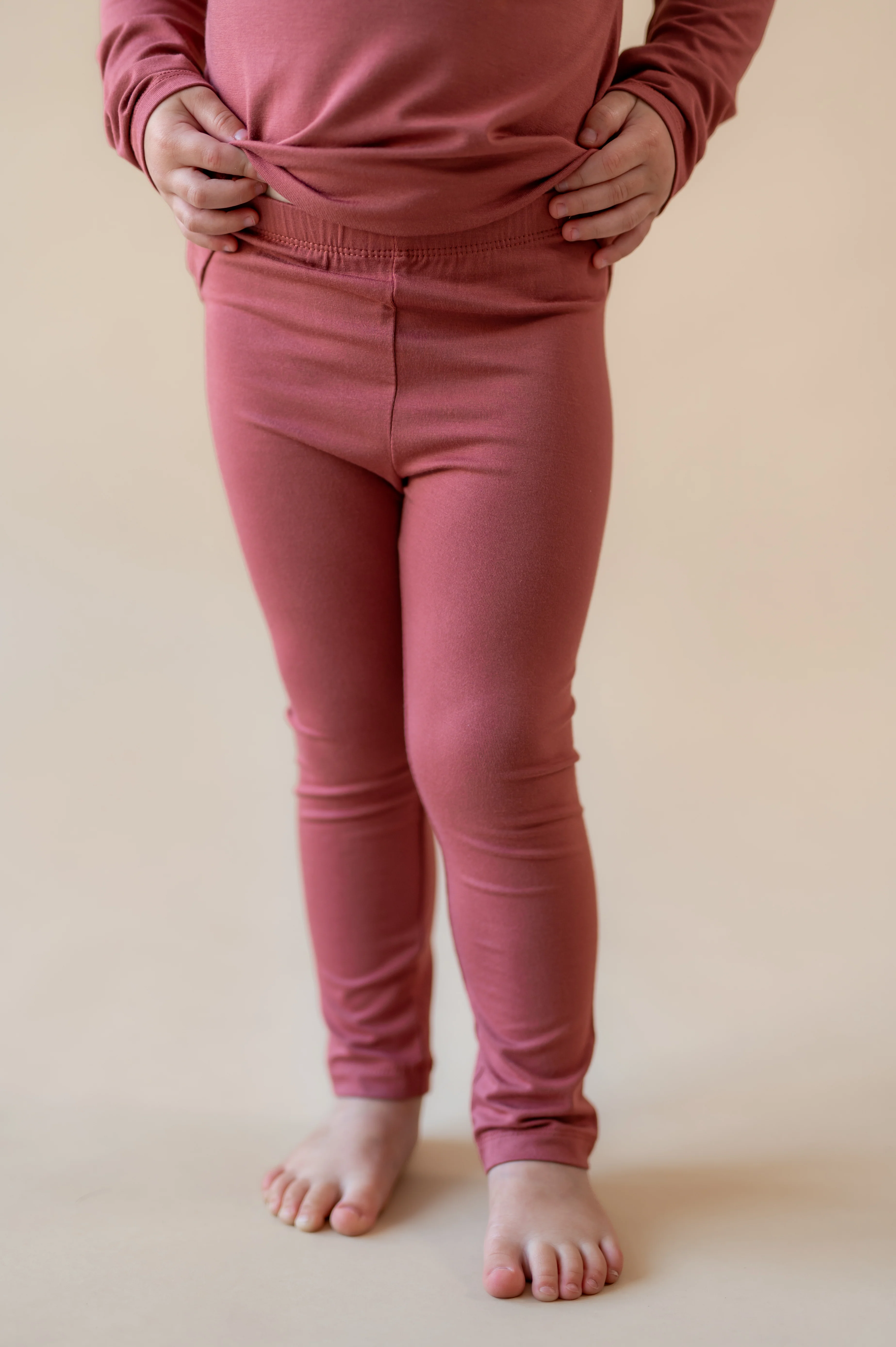 Toddler Leggings in Ember