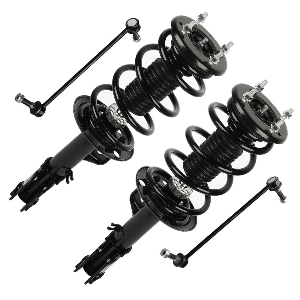 Strut Shock for 2013-2017 for Ford Explorer Front Complete Strut Spring Assembly Stabilizer Bar Link Kit 4PCS - Image 4
