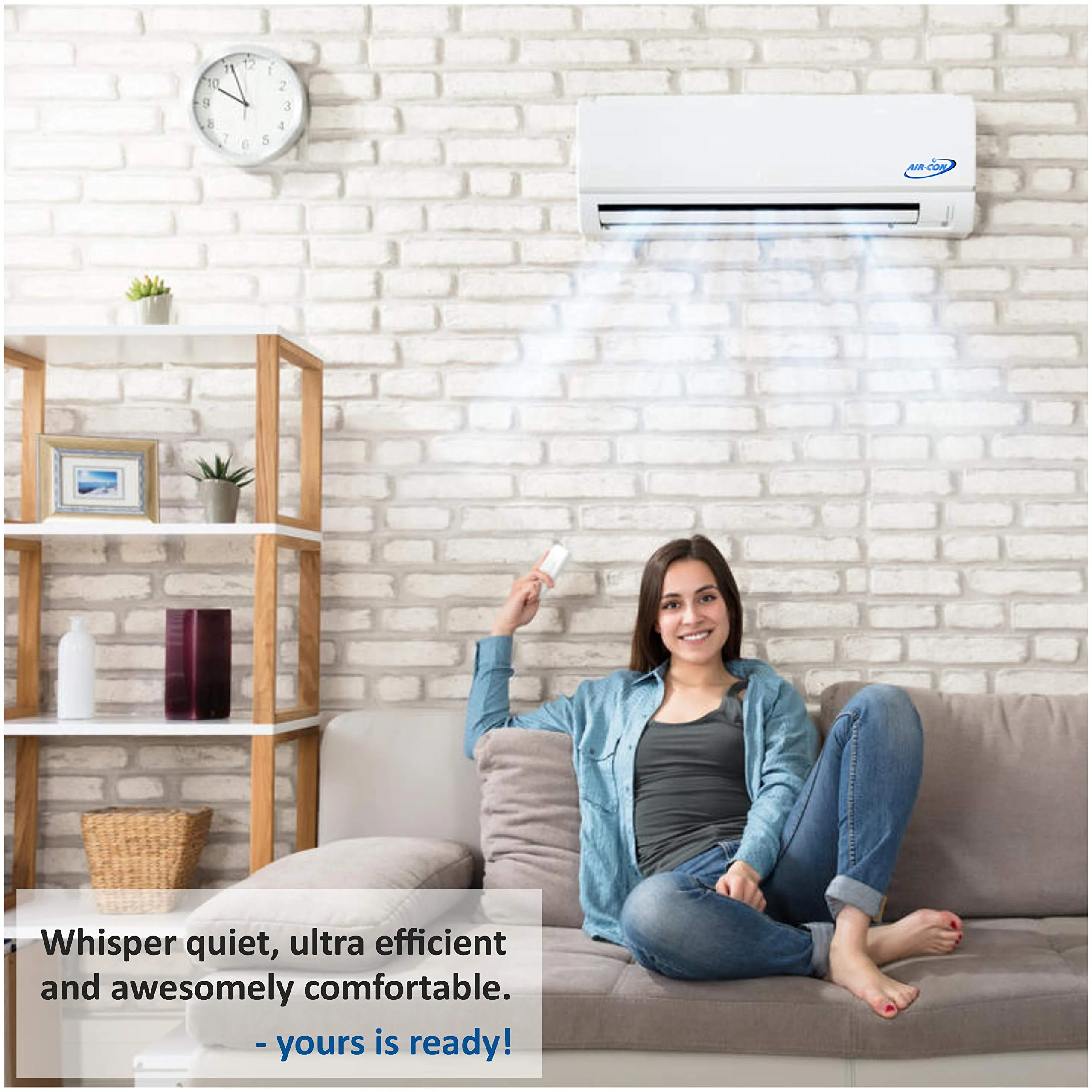 2 Zone Mini Split 9000 12000 Ductless Air Conditioner Pre-Charged Dual Zone 21 Seer Mini Split Includes - Image 4