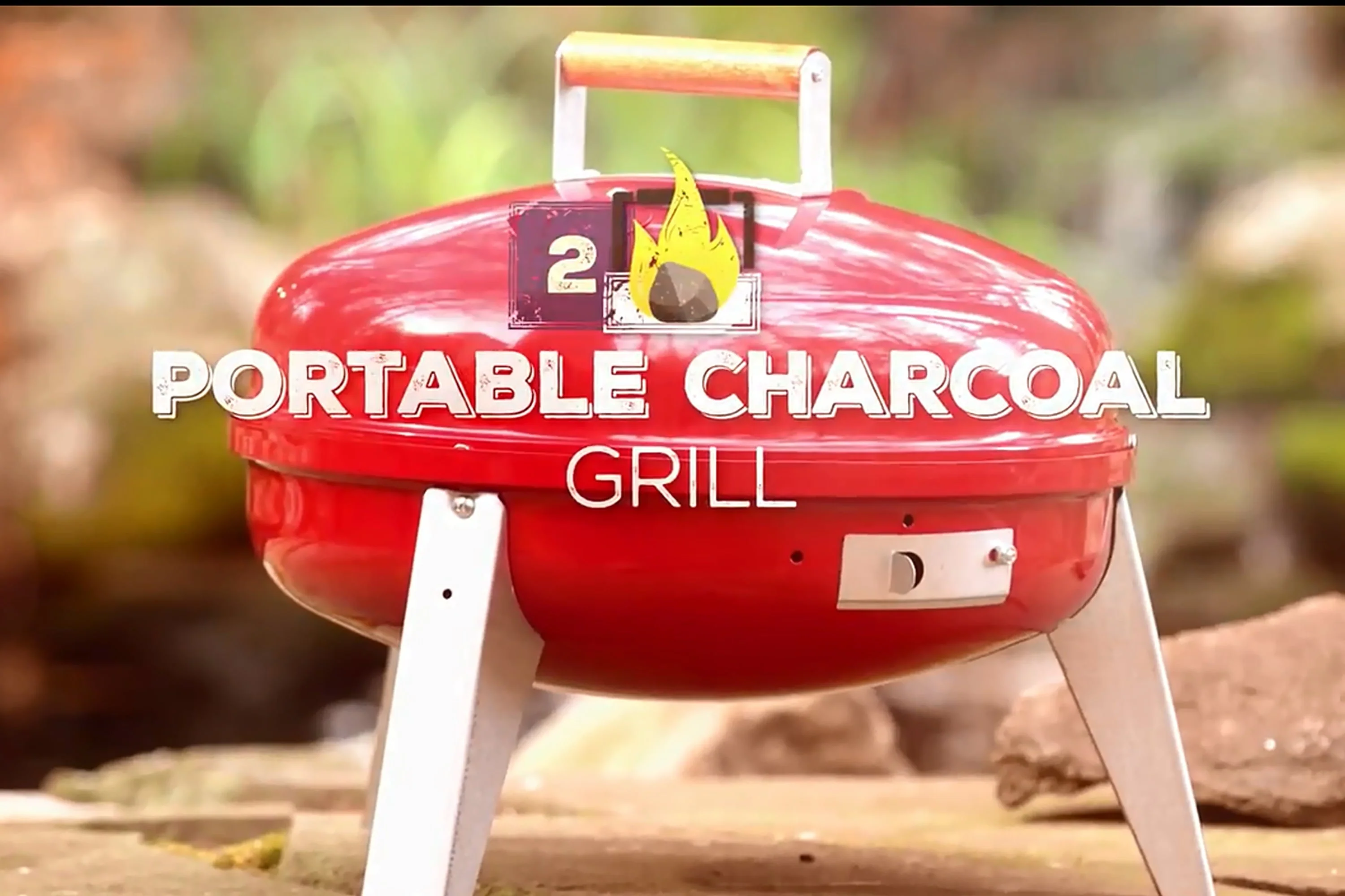 Americana 4 - in - 1 Electric and Charcoal Water Smoker