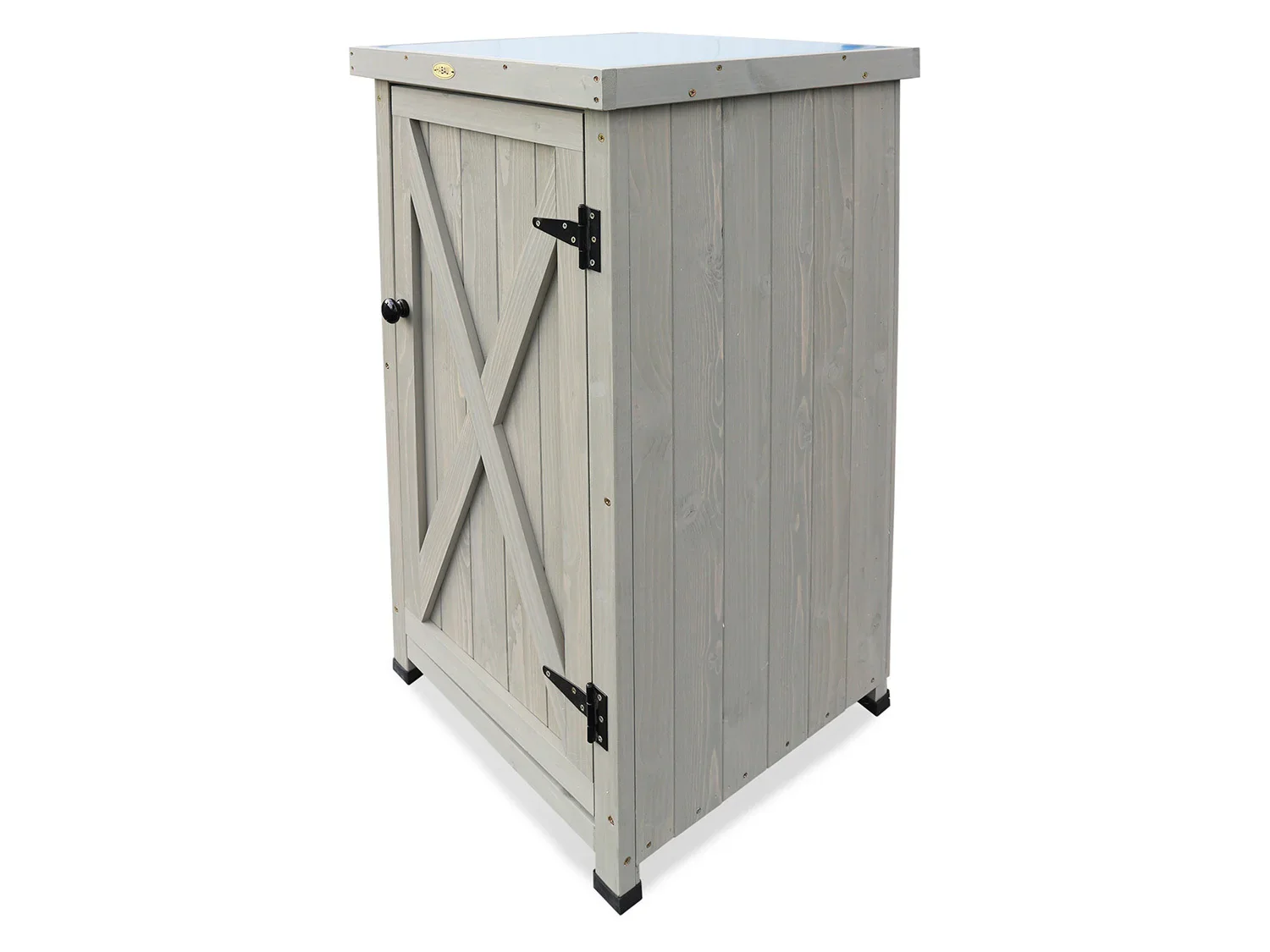 HABAU Armoire de jardin Kompakt, 45 x 45 x 91 cm, gris