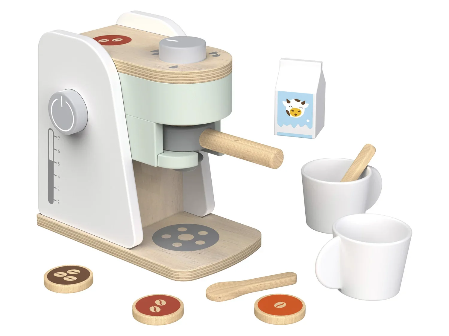 Playtive Set d'accessoires de cuisine en bois