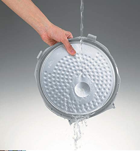 Cuiseur à riz Zojirushi Neuro Fuzzy, fabriqué au Japon, 5,5 tasses, blanc premium